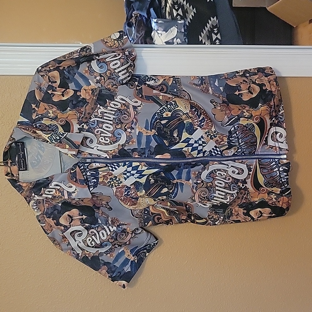 Revolution Zip-up Polyester Shirt